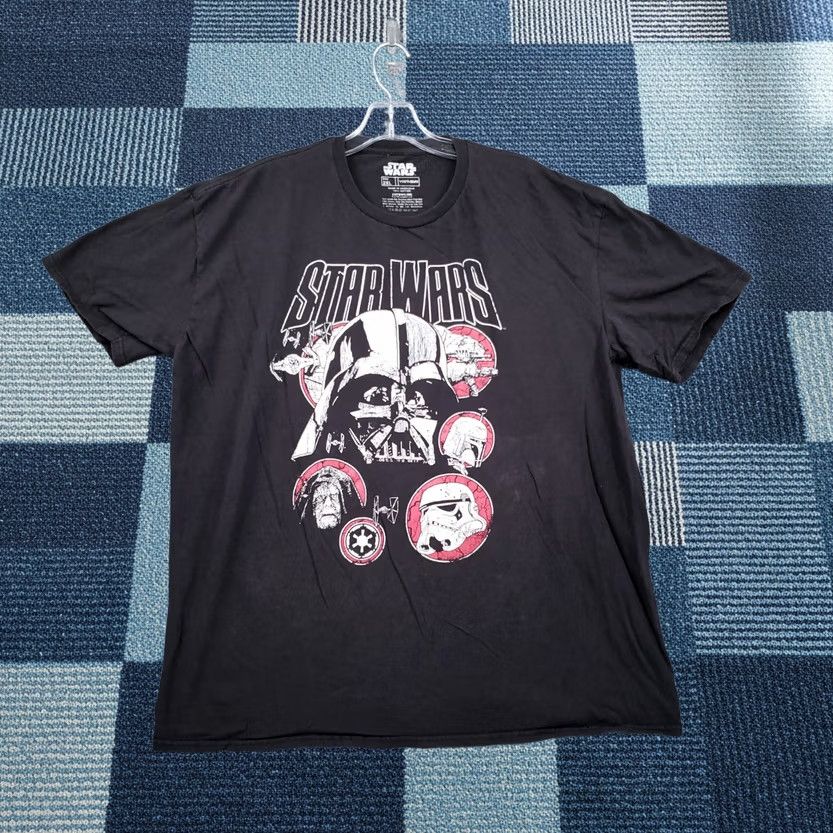 Star Wars Star Wars T-Shirt Black 2XL XXL Men Vader Villains Hope Short Sleeves VFifth-Sun Size US XXL / EU 58 / 5 - 1 Thumbnail