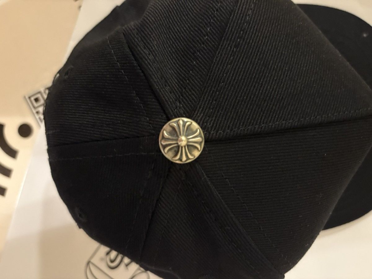 Chrome Hearts Chrome hearts denim scroll logo hat Size ONE SIZE - 3 Thumbnail