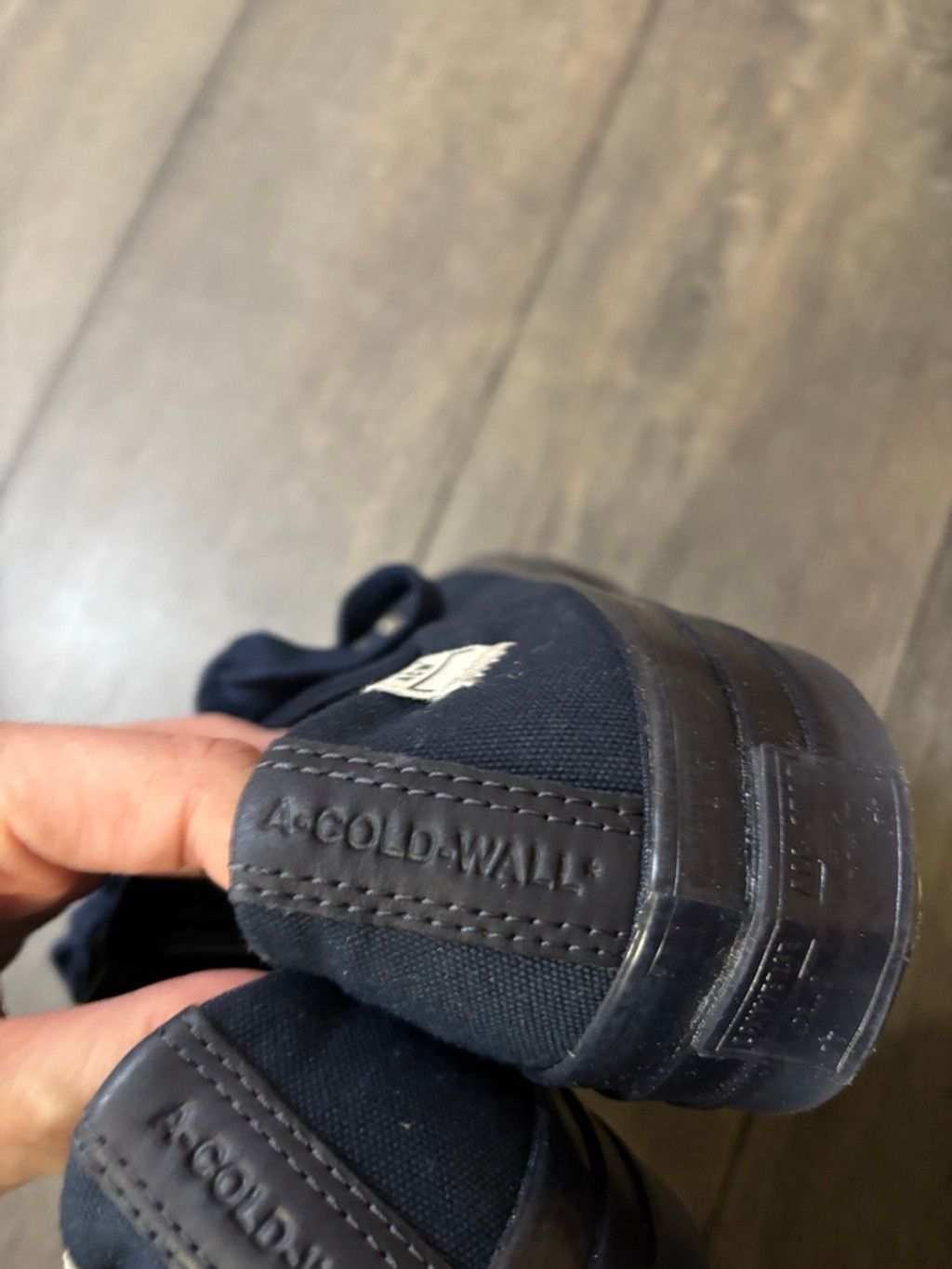 Converse Converse x ACW CNVS Navy Low 10.5 NWOT Size US 10.5 / EU 43-44 - 8 Thumbnail
