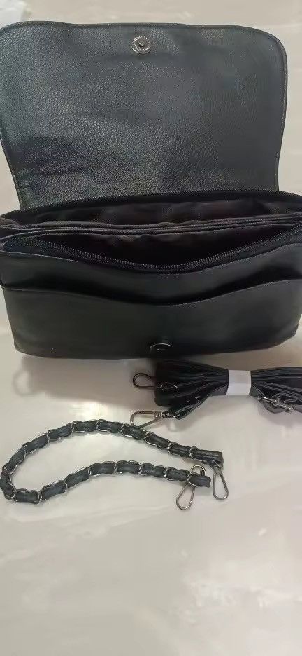Japanese Brand Black Rivet Shoulder Bag Size ONE SIZE - 14 Thumbnail