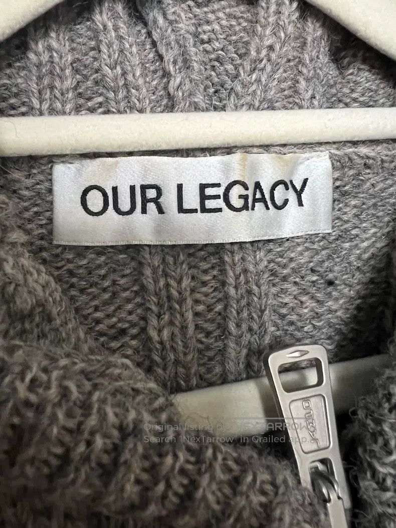 Our Legacy Our Legacy Light gray sweater Size XXS / US 00 / IT 34 - 2 Thumbnail