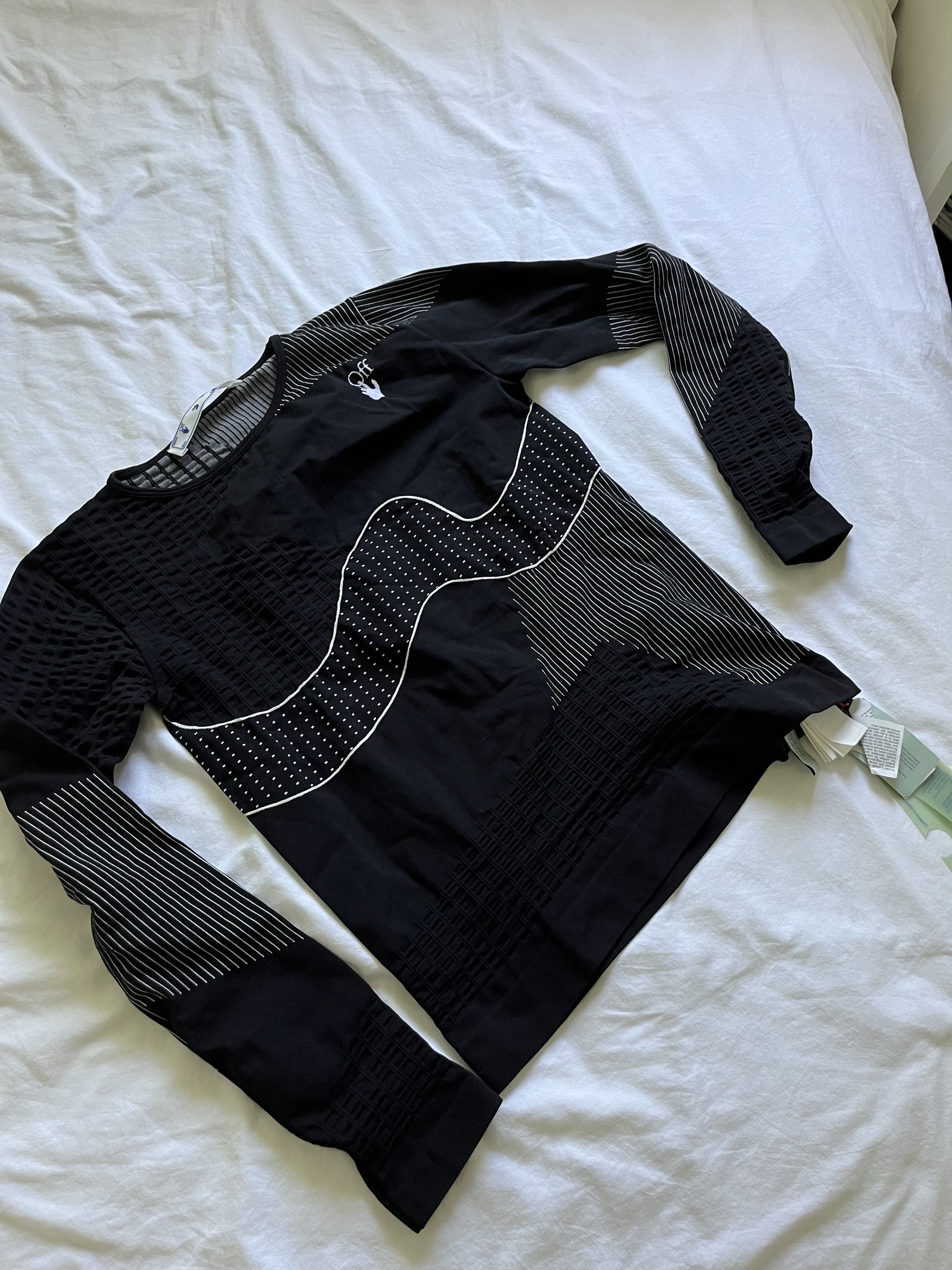 Off-White Off-White Workout long sleeve top Size L / US 10 / IT 46 - 1 Thumbnail