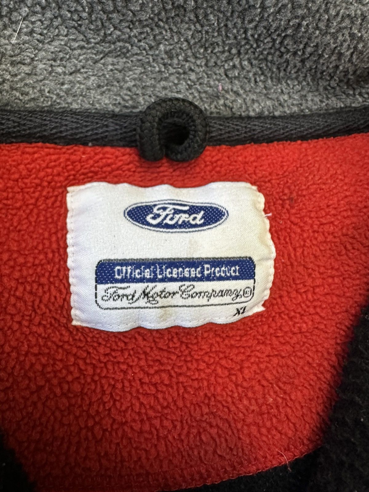 Ford × Vintage Ford Racing vintage fleece mens rare black Size US L / EU 52-54 / 3 - 7 Thumbnail