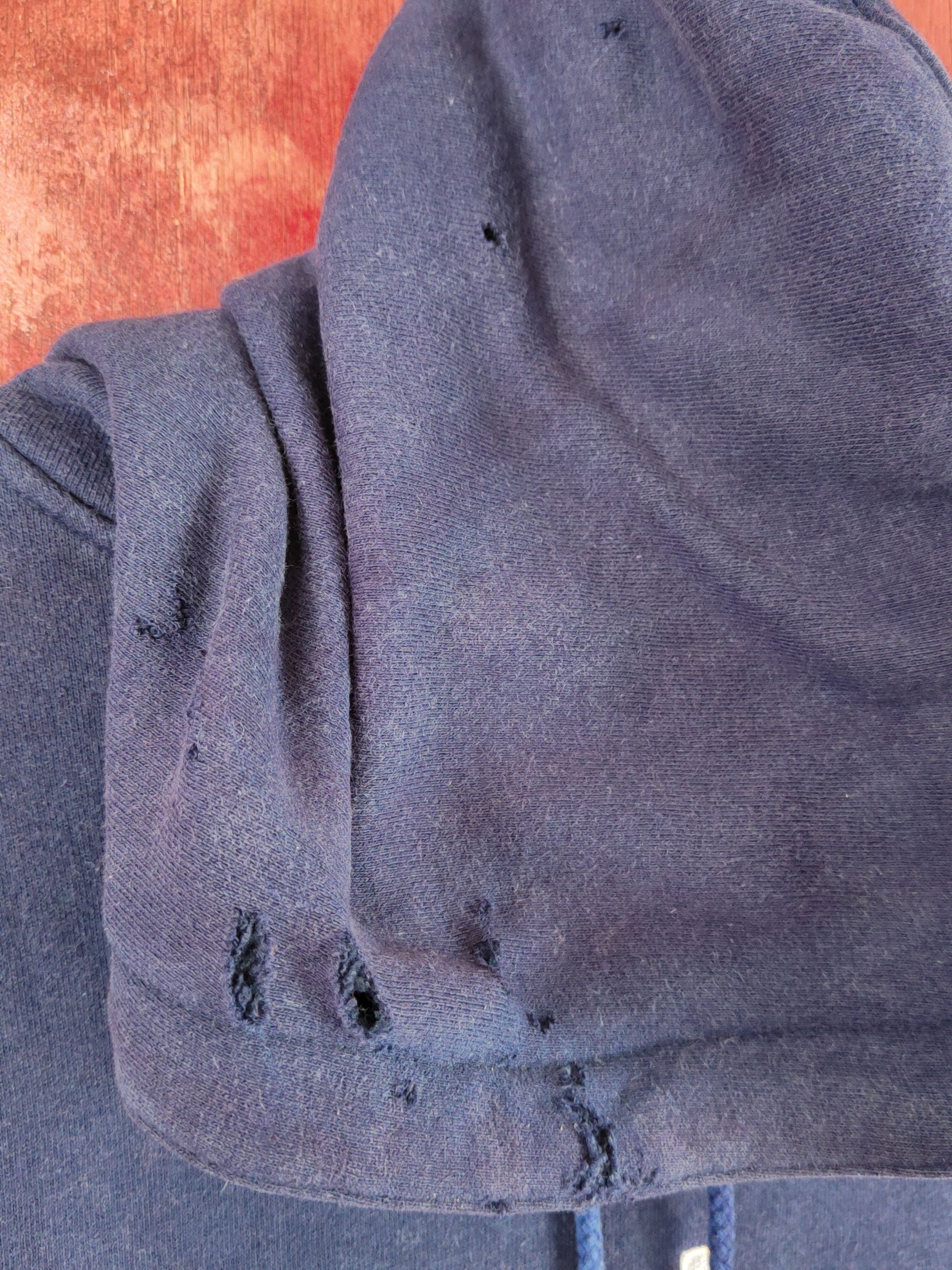 Gap DL Gap Kanye West Dark Blue Faded Hoodie Sweatshirts #S1860 Size US XL / EU 56 / 4 - 3 Thumbnail