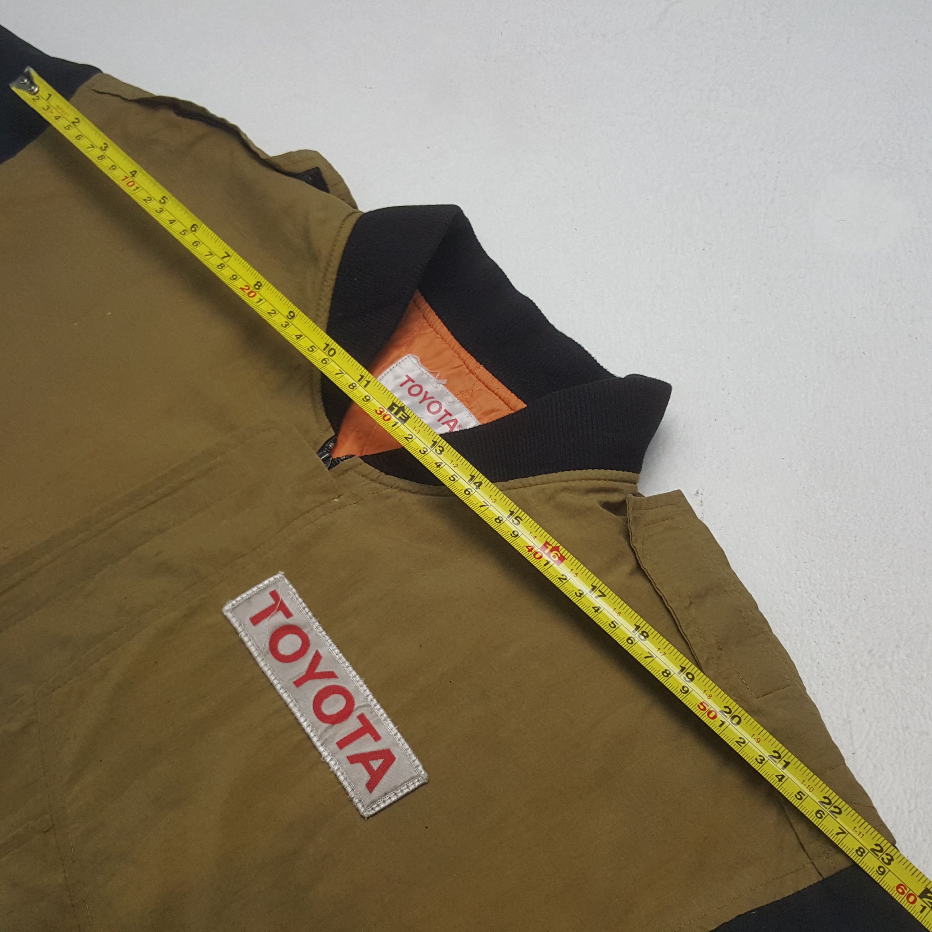 Japanese Brand Vintage Toyota Tecno Racing Sport Bomber Jacket Size US XL / EU 56 / 4 - 12 Thumbnail