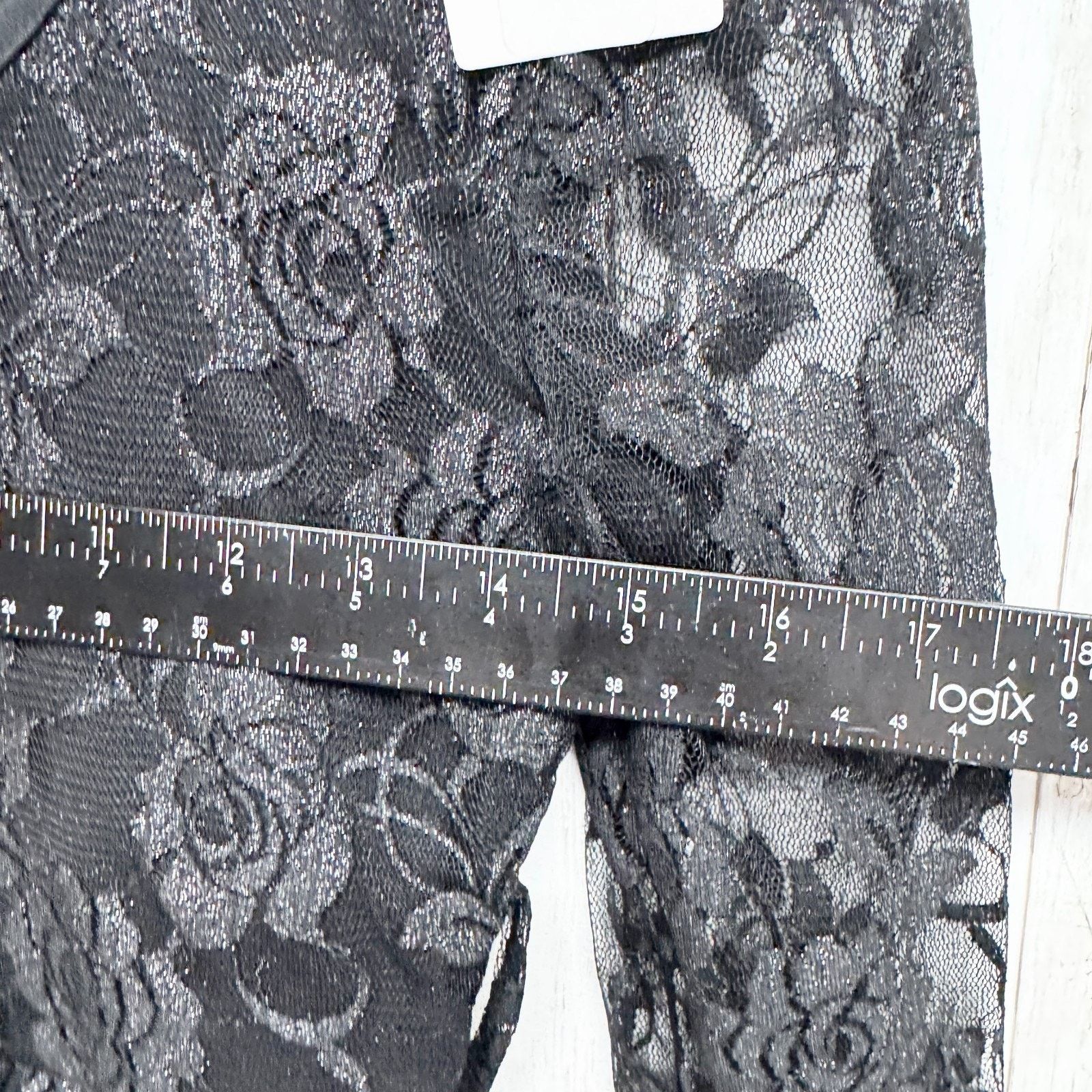 Vintage Y2K Rue21 Shirt Sz Medium Lace Round Neck 3/4 Sleeve Blouse Size M / US 6-8 / IT 42-44 - 3 Thumbnail