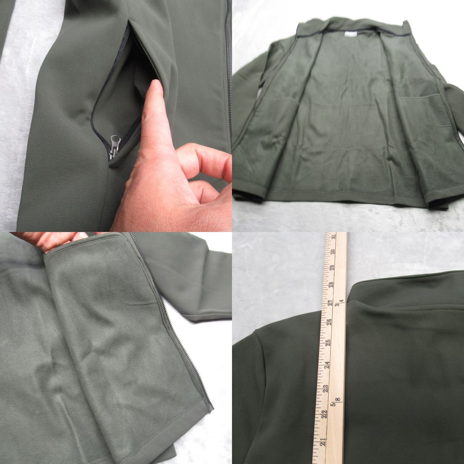 Vintage 32 Degrees Heat Softshell Jacket Mens M Green Full Zip Pockets Lightweight Breathable Windbreaker Outdoor Casual 90s? Size US M / EU 48-50 / 2 - 8 Thumbnail