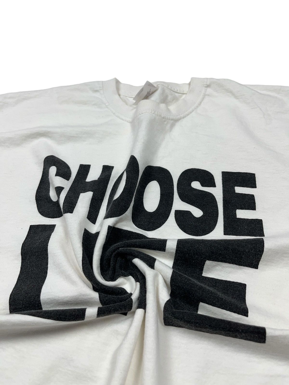 Vintage Vintage Choose Life Trainspotting T-shirt Size US XL / EU 56 / 4 - 5 Thumbnail
