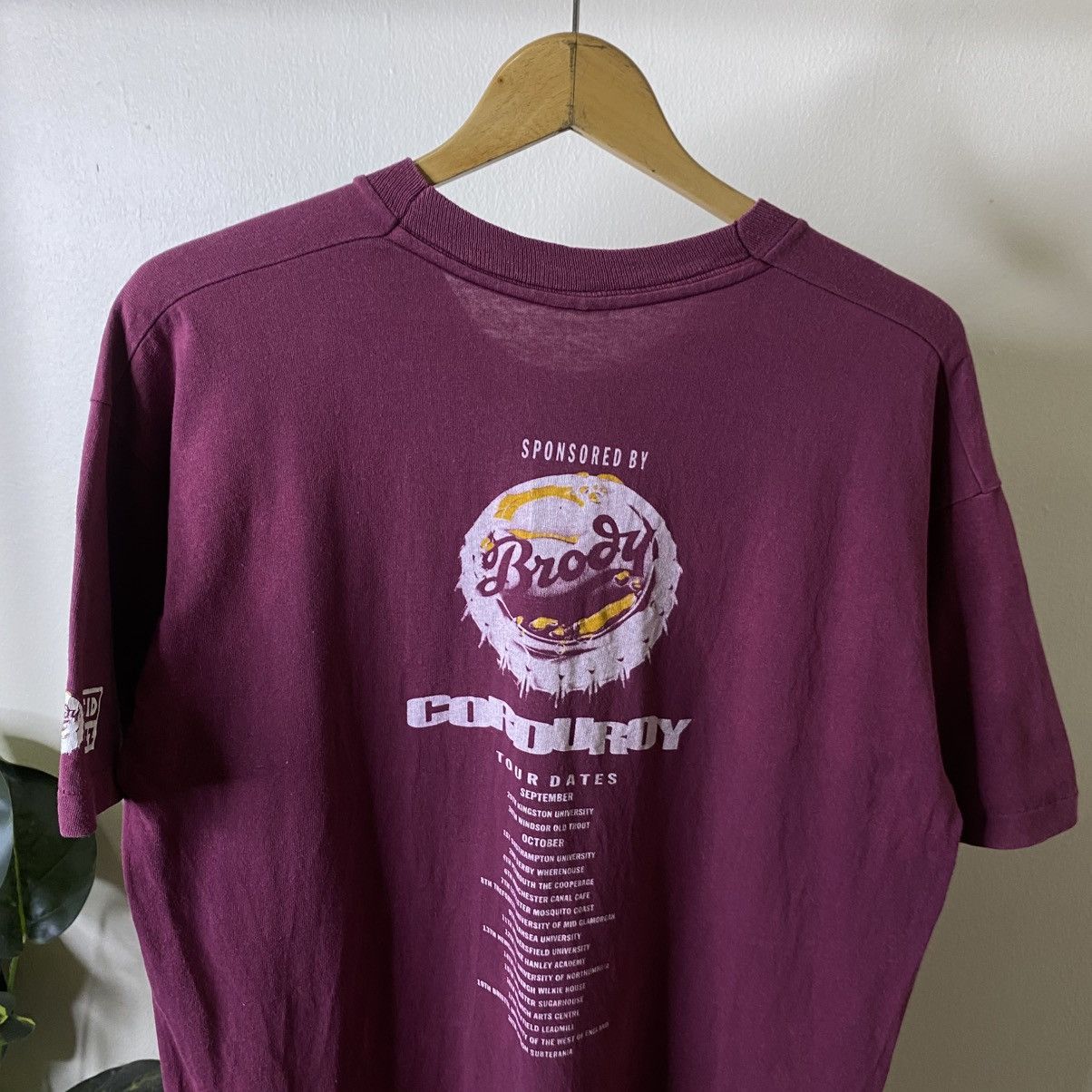 Band Tees 1993 Corduroy Acid Jazz Band High Havoc Album Tour T Shirt Size US L / EU 52-54 / 3 - 7 Thumbnail