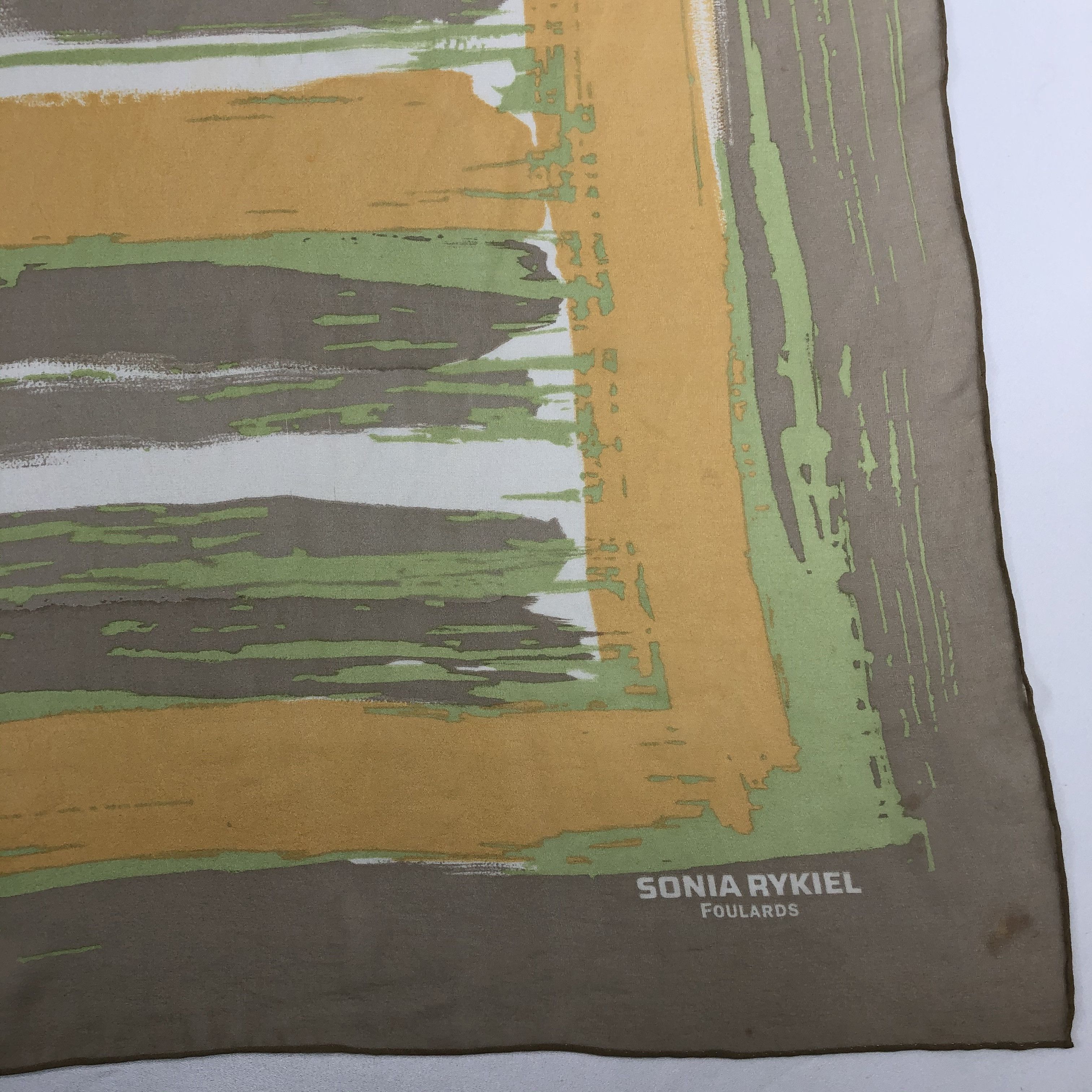 Sonia Rykiel × Vintage Vintage Sonia Rykiel Silk Scarf Size ONE SIZE - 4 Thumbnail