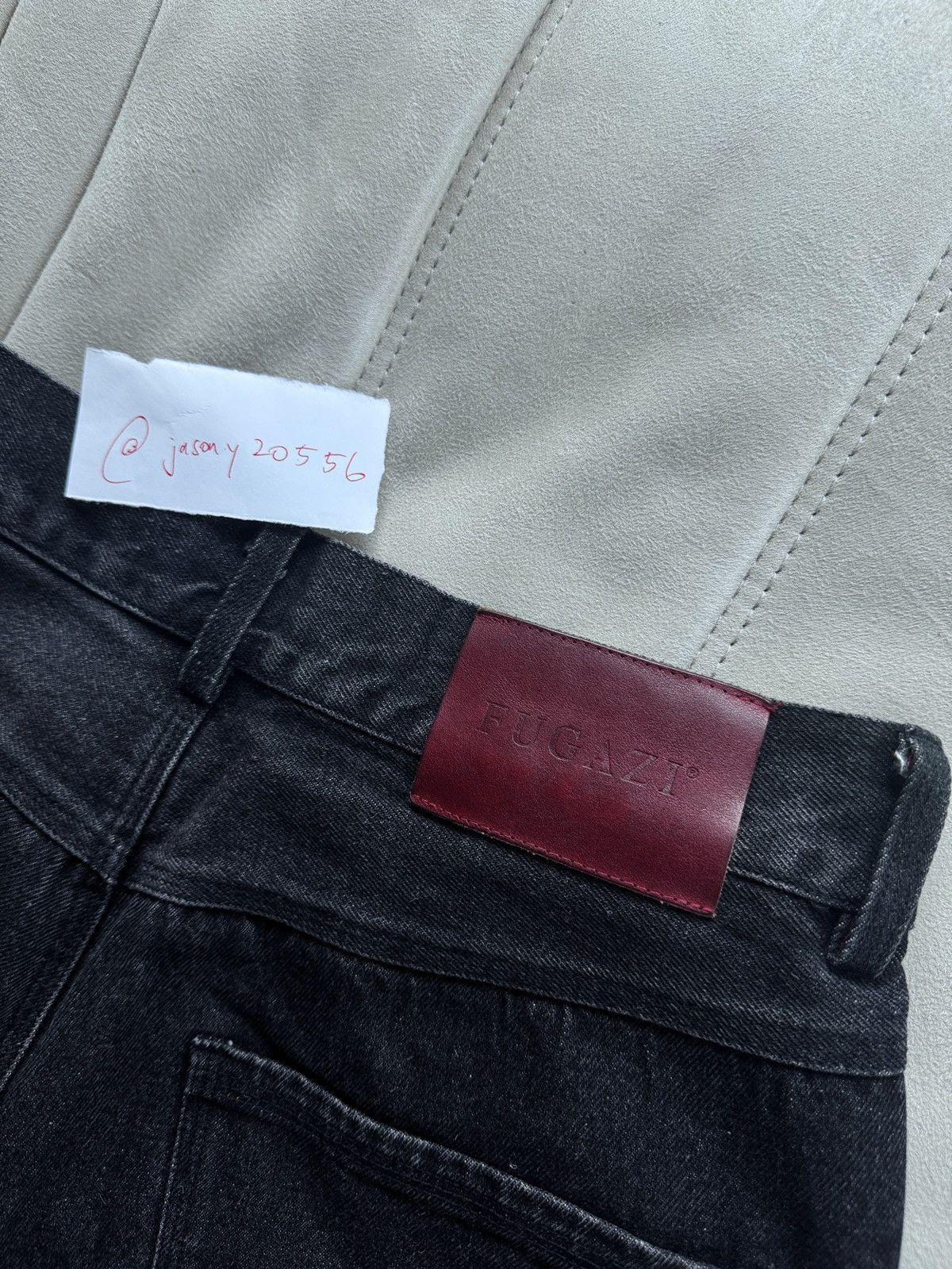 Fugazi Fugazi Triple Stitch Denim Washed Black Size US 30 / EU 46 - 10 Thumbnail