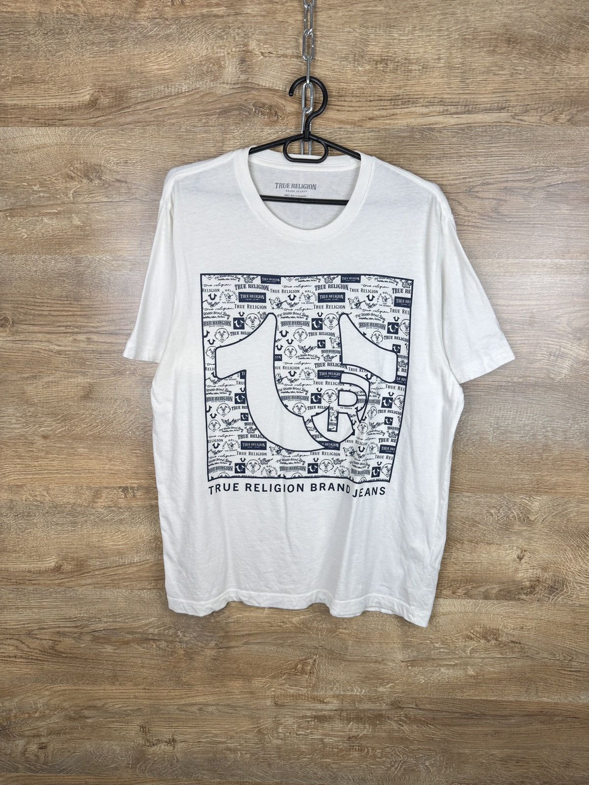 Japanese Brand × True Religion Mens Vintage True Religion T-shirt Japanese style tee y2k Size US L / EU 52-54 / 3 - 1 Thumbnail