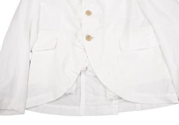 Comme des Garcons Comme Des Garcons White Retro Lace Design Blazer Size XS / US 0-2 / IT 36-38 - 6 Thumbnail