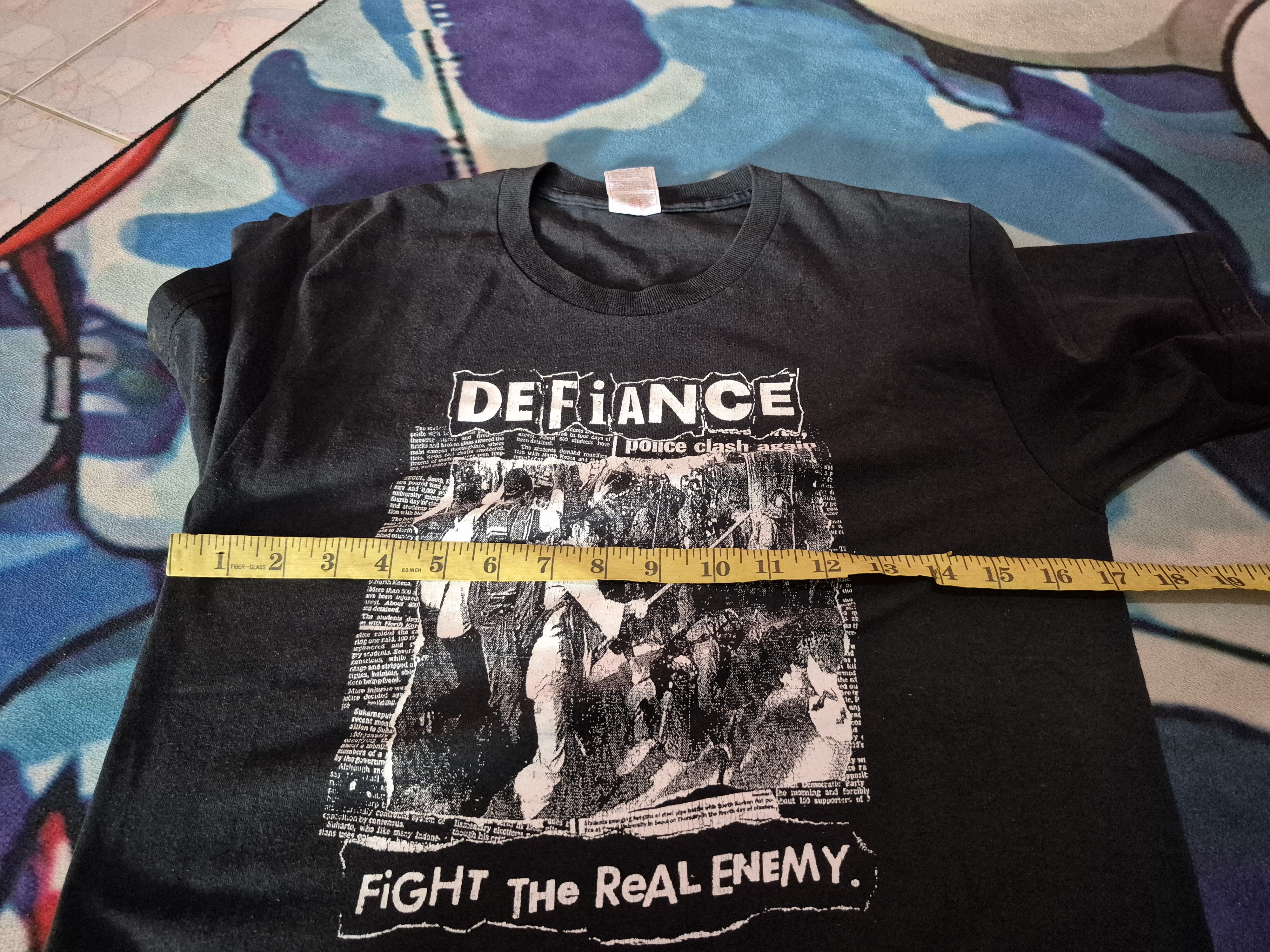 Band Tees 🔥 Vintage Defiance Anarchy Street Punk Band Tee Size US S / EU 44-46 / 1 - 12 Thumbnail