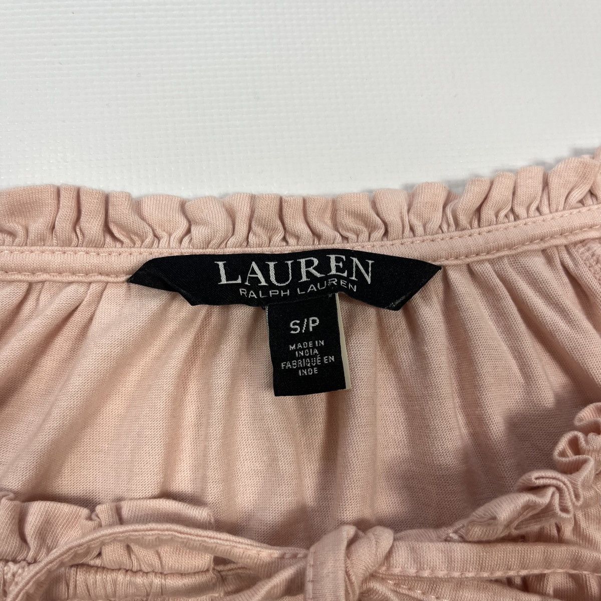 Ralph Lauren Lauren Ralph Lauren Embroidered Blouse Shirt Pink Size S Size S / US 4 / IT 40 - 6 Thumbnail