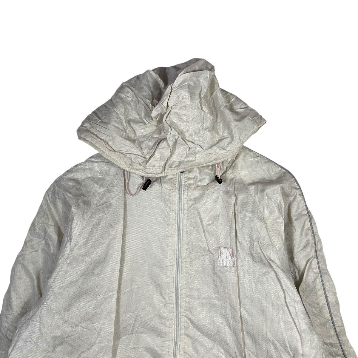Issey Miyake IKEDA NOBUO Lightweight Hooded Jacket Japanese Designer Size US L / EU 52-54 / 3 - 2 Thumbnail