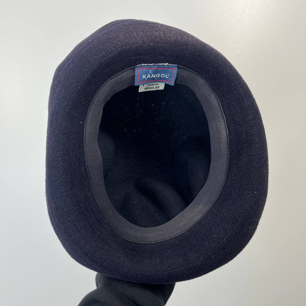 Other Kangol Wool Felt Fedora Pork Pie Hat Navy Size ONE SIZE - 7 Thumbnail
