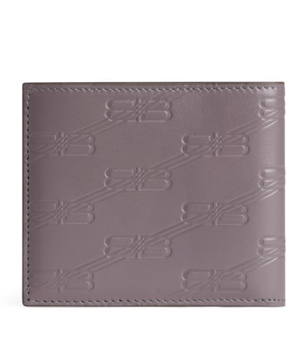 Balenciaga o1mt1gz0724 Size: OS / Bb Monog Fold W Espresso Amethyst Size ONE SIZE - 2 Thumbnail