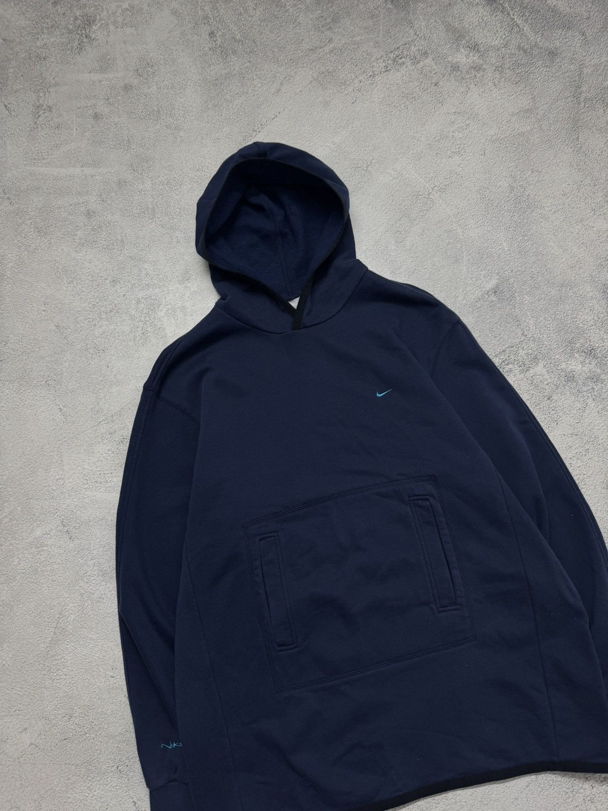 Nike Vintage Y2k Nike Mini Swoosh Basic Hoodie 00’s Size US M / EU 48-50 / 2 - 6 Thumbnail