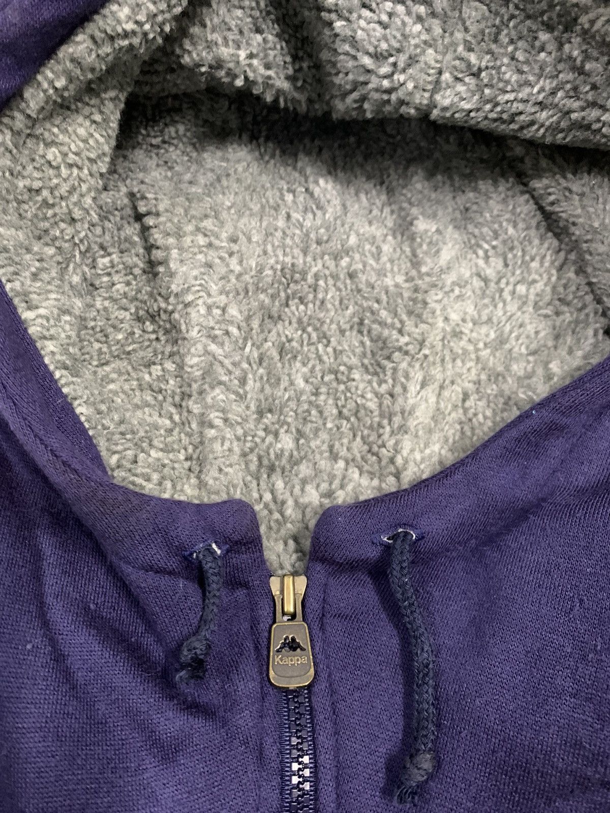 Kappa Vintage 90s Kappa Full Zip Oversized Printed Hoodies Size US L / EU 52-54 / 3 - 6 Thumbnail