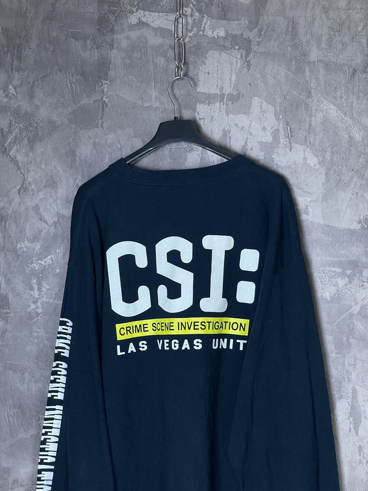 Vintage Vintage Y2K CSI Las Vegas TV Promo Long sleeve T Shirt Size US XL / EU 56 / 4 - 2 Thumbnail