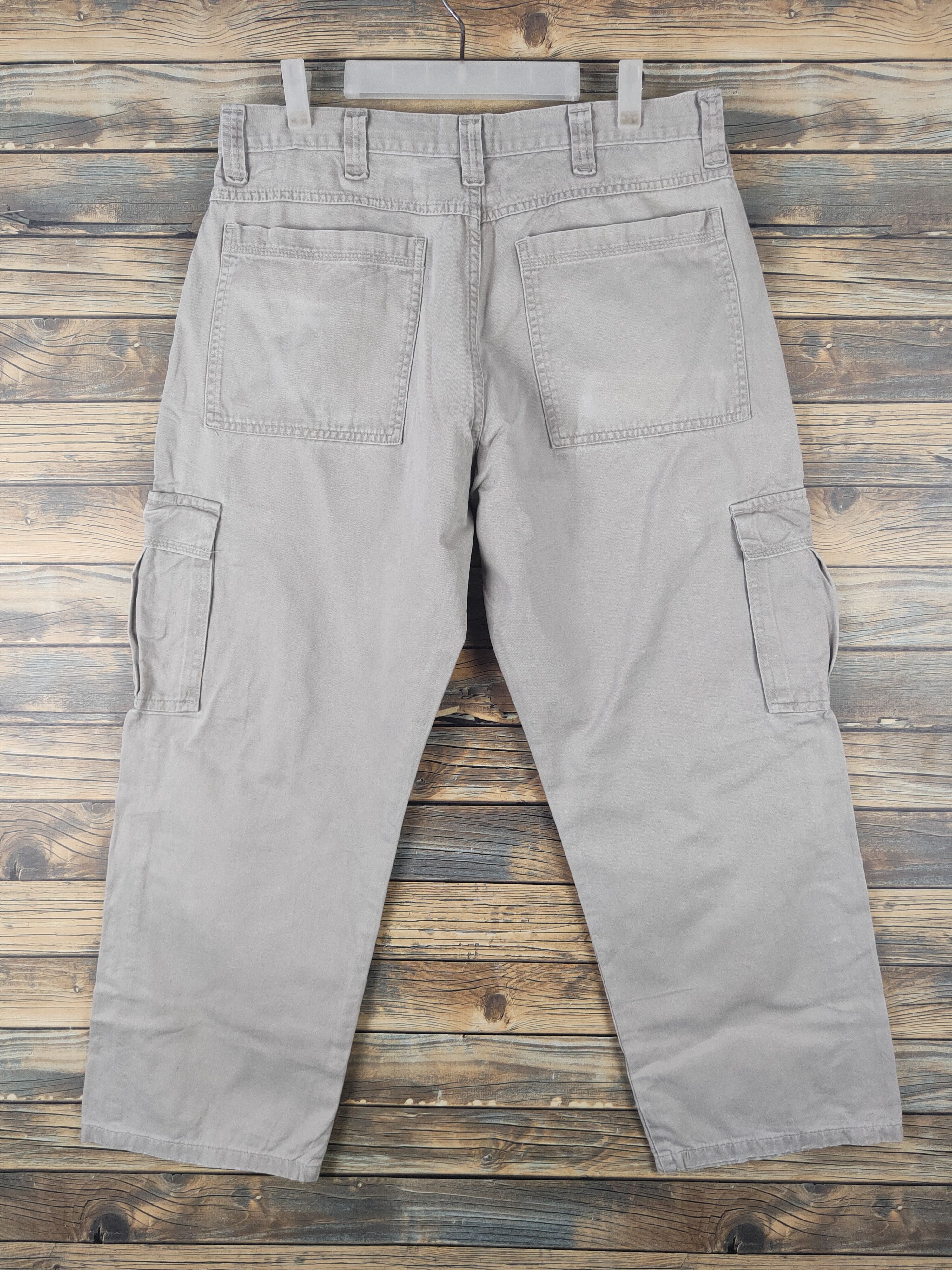 Wrangler DL Wrangler Gray Multipocket Tactical Cargo Pants #1792 Size US 34 / EU 50 - 8 Thumbnail