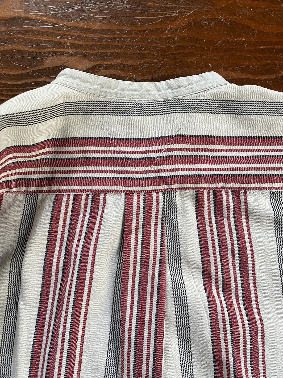 Tommy Hilfiger Vintage 90’s Tommy Hilfiger Motorcycle Standing Collar Shirt Size US XL / EU 56 / 4 - 17 Thumbnail