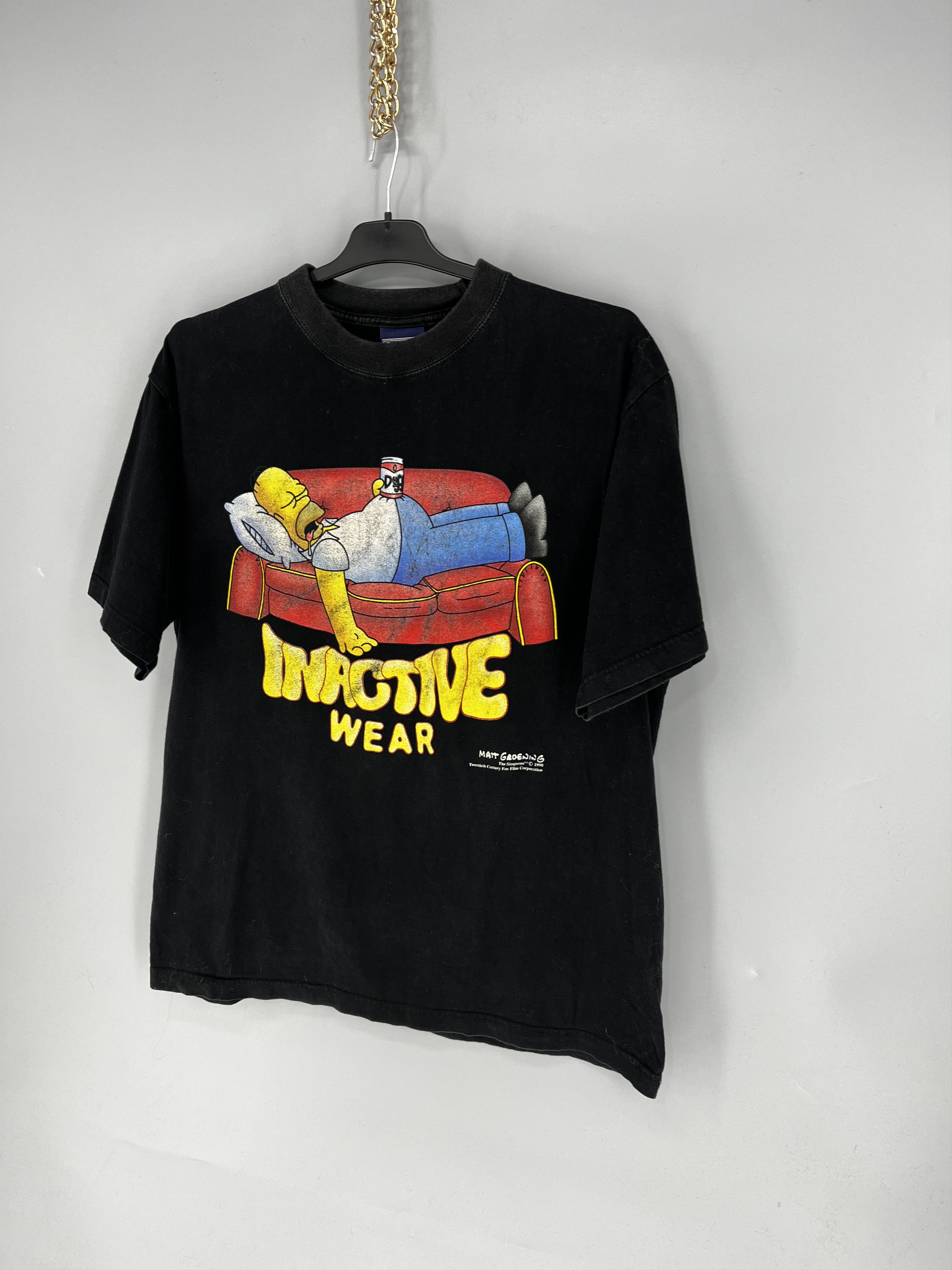 Cartoon Network Vintage 1998 Simpsons Homer (King of the Hill South Park) Size US L / EU 52-54 / 3 - 3 Thumbnail