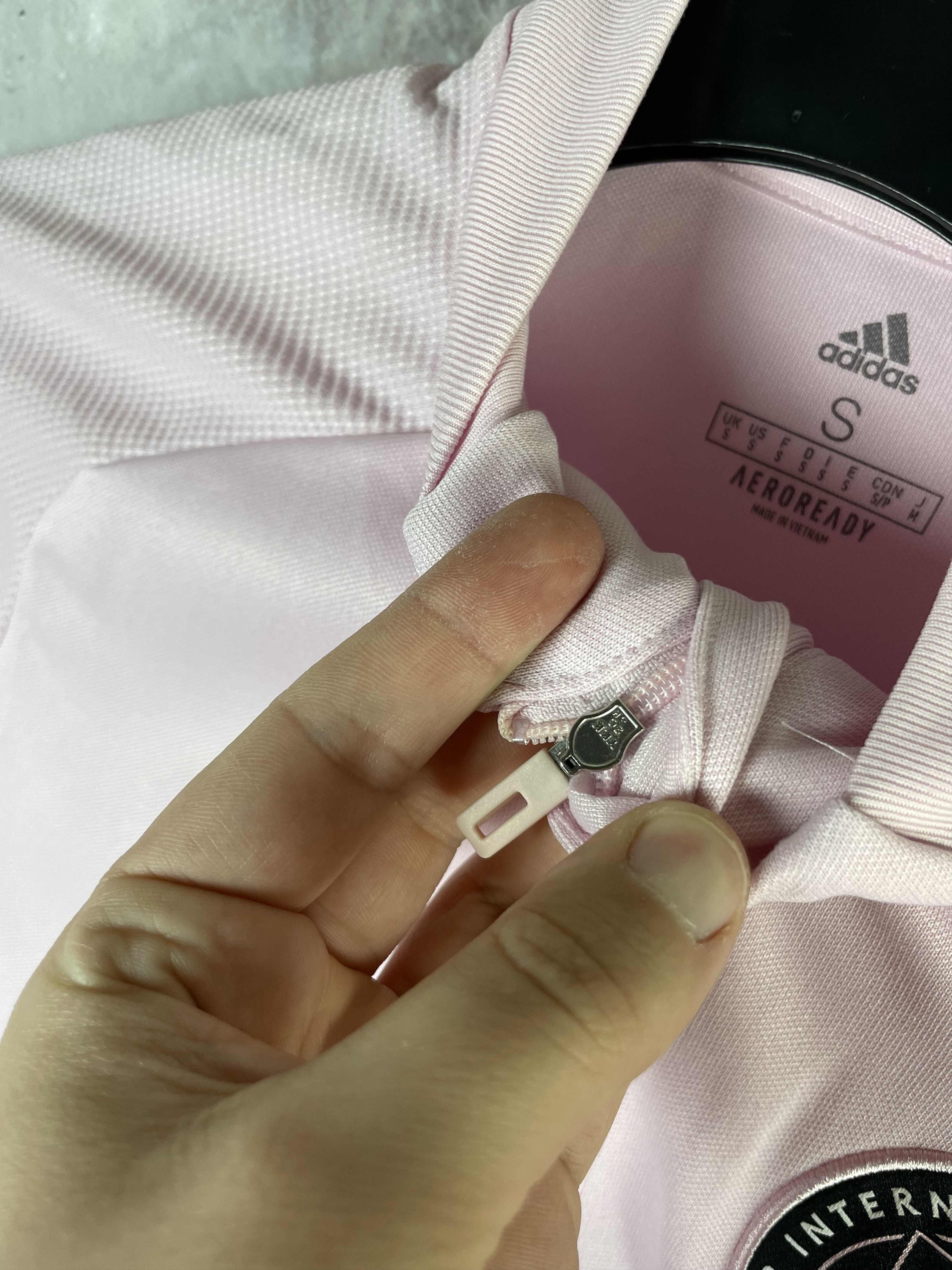 Adidas Inter Miami adidas 1/4 Zip Training Soccer Jacket Size US S / EU 44-46 / 1 - 10 Thumbnail