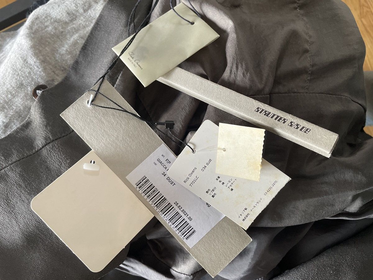 Rick Owens SS09 RICK OWENS LEATHER JACKET OLMAR & MIRTA ERA Size S / US 4 / IT 40 - 10 Thumbnail