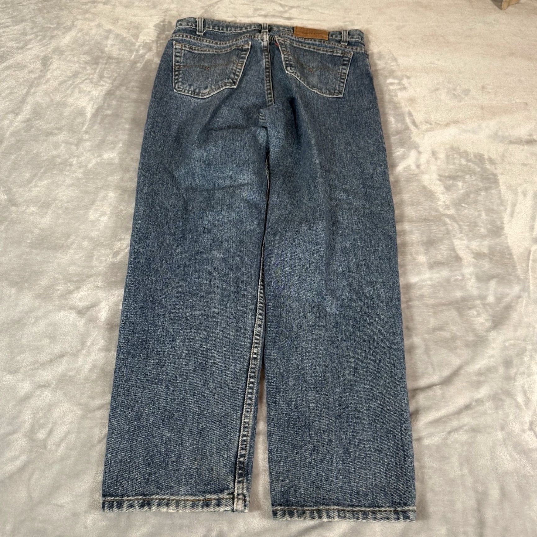 Levi's VINTAGE Levi's 550 Jeans Mens 34x30 Relaxed Tapered Blue Denim 90s USA Size US 34 / EU 50 - 3 Thumbnail