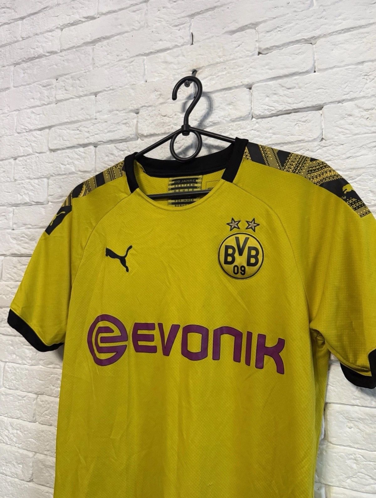Puma Puma Borrusia Dortmund 19/20 Home Jersey Football Shirt Sz M Size US M / EU 48-50 / 2 - 2 Thumbnail