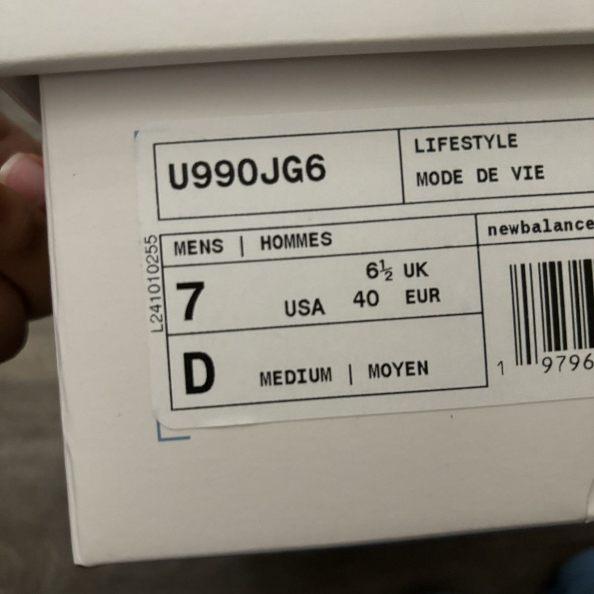 New Balance New Balance x Joe Freshgoods 990v6 Prom Blue Sneakers Size US 7 / EU 40 - 8 Thumbnail