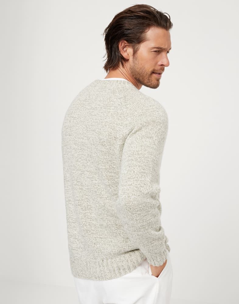 Brunello Cucinelli o1w1db10825 Cashmere Sweater in Green Size US XL / EU 56 / 4 - 4 Thumbnail