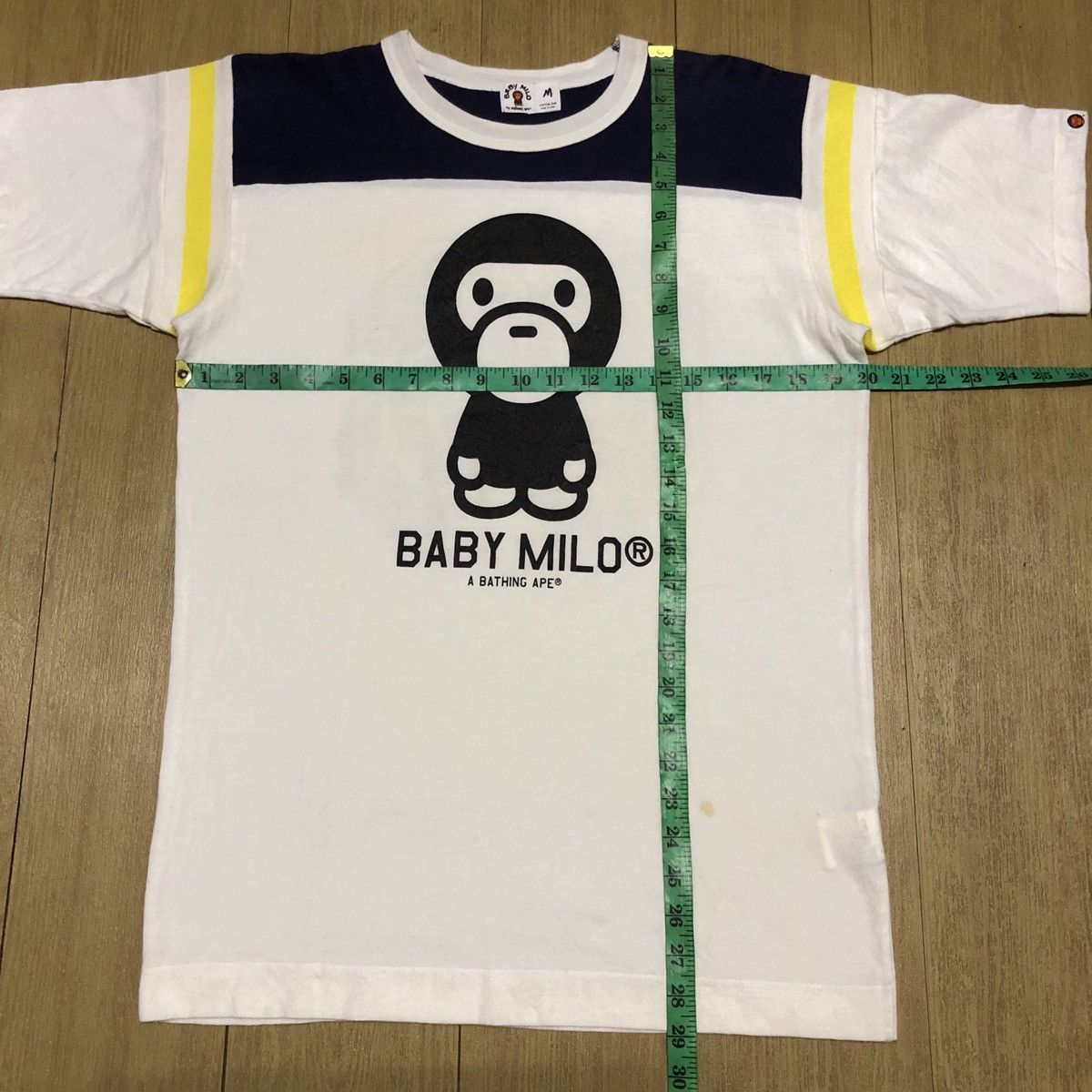 Bape OG 2005 Baby Milo Raglan T-shirts Size US M / EU 48-50 / 2 - 5 Thumbnail