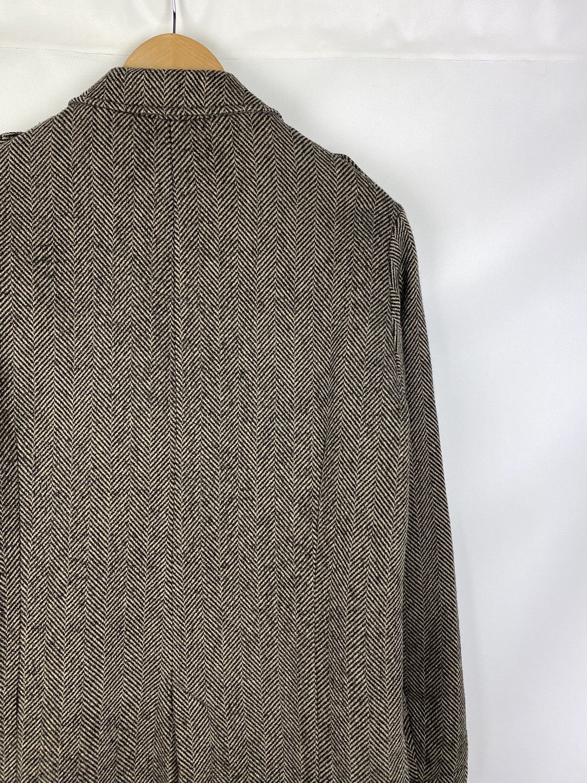 Hugo Boss Hugo Boss men’s wool herringbone coat jacket Size US M / EU 48-50 / 2 - 17 Thumbnail