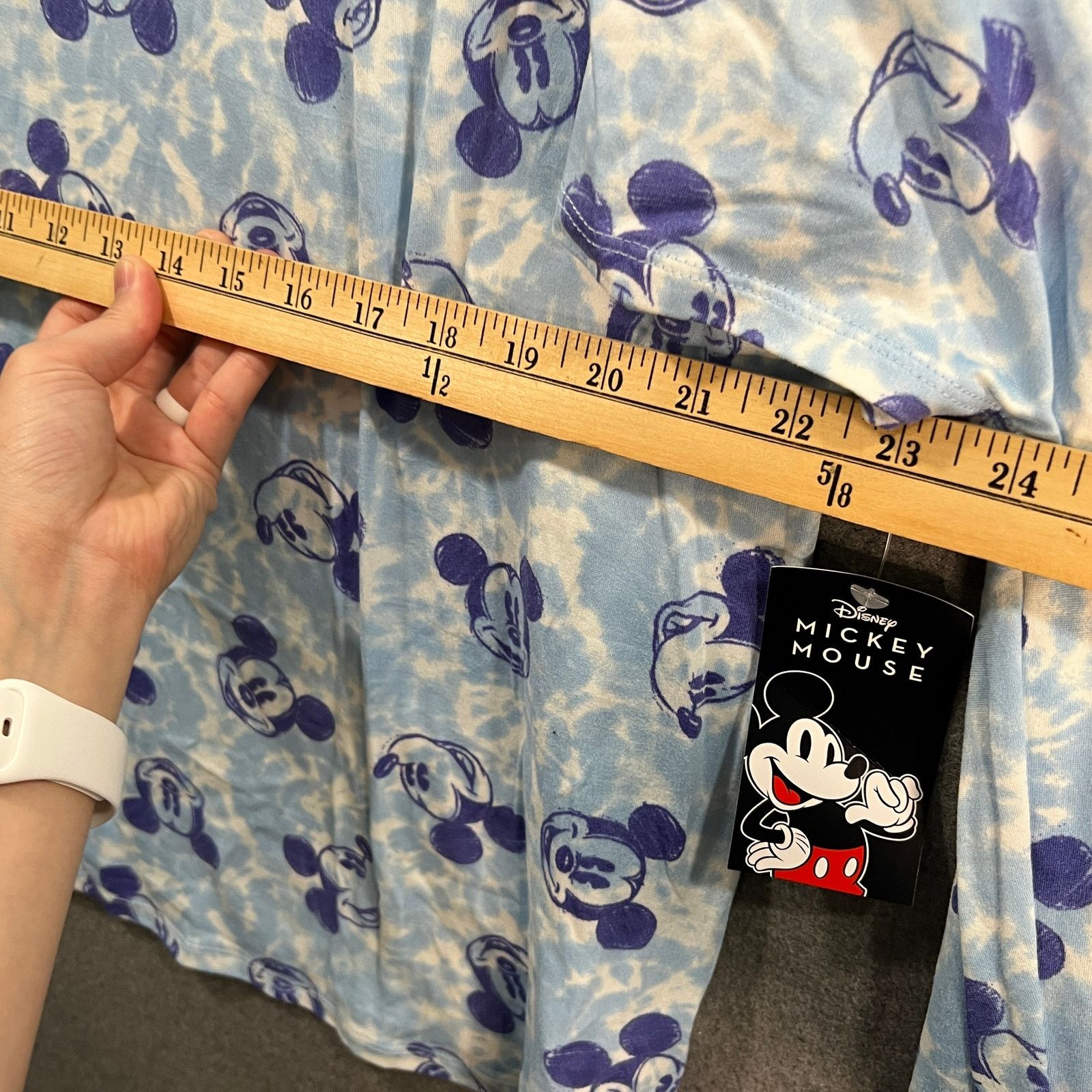 Other Disney & Friends Jersey Boxy Tee & Cropped Pants Pajama Mick Size XL / US 12-14 / IT 48-50 - 7 Thumbnail