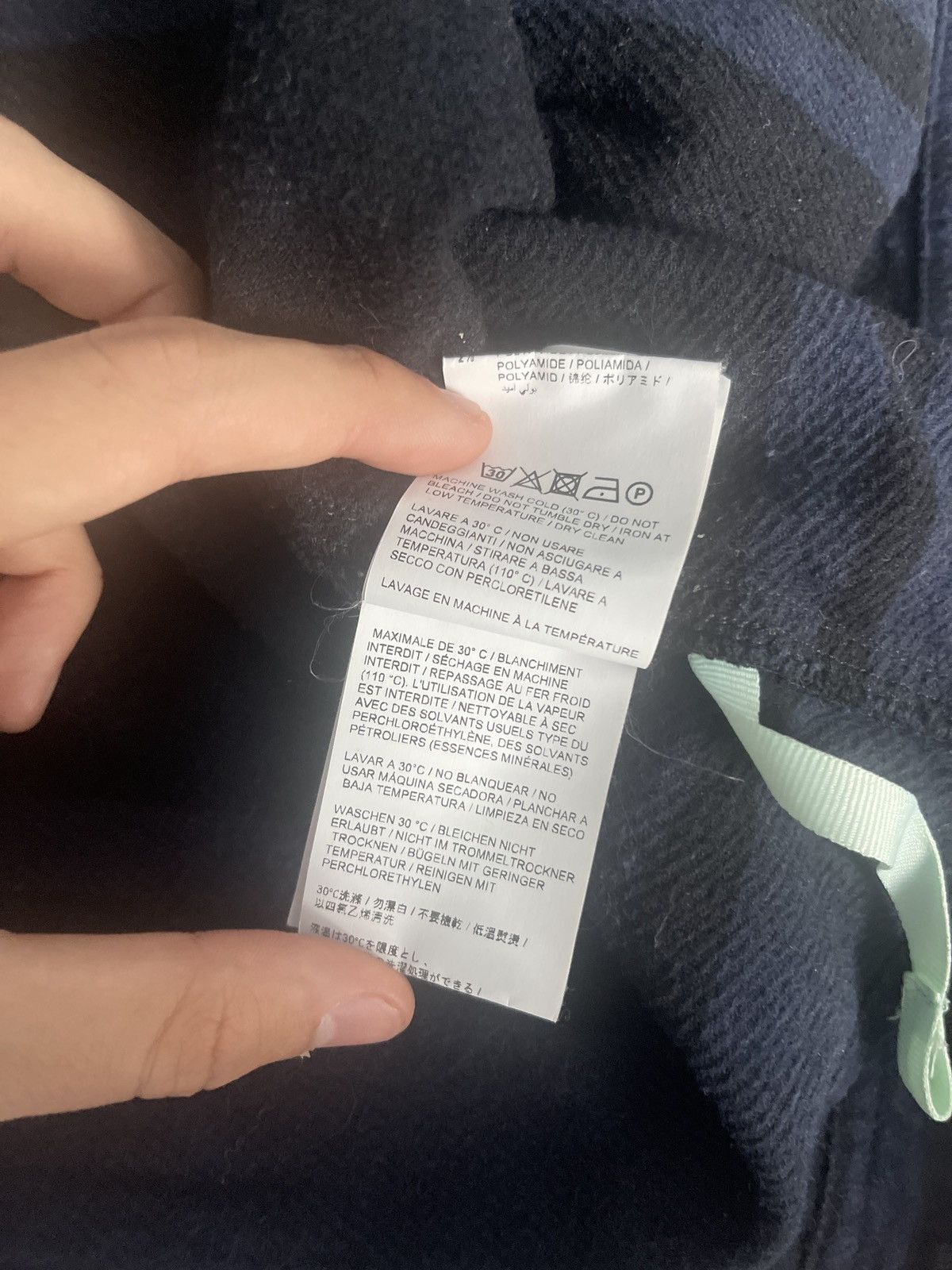 Off-White OFF-WHITE STENCIL FLANNEL SHIRT Size US S / EU 44-46 / 1 - 7 Thumbnail