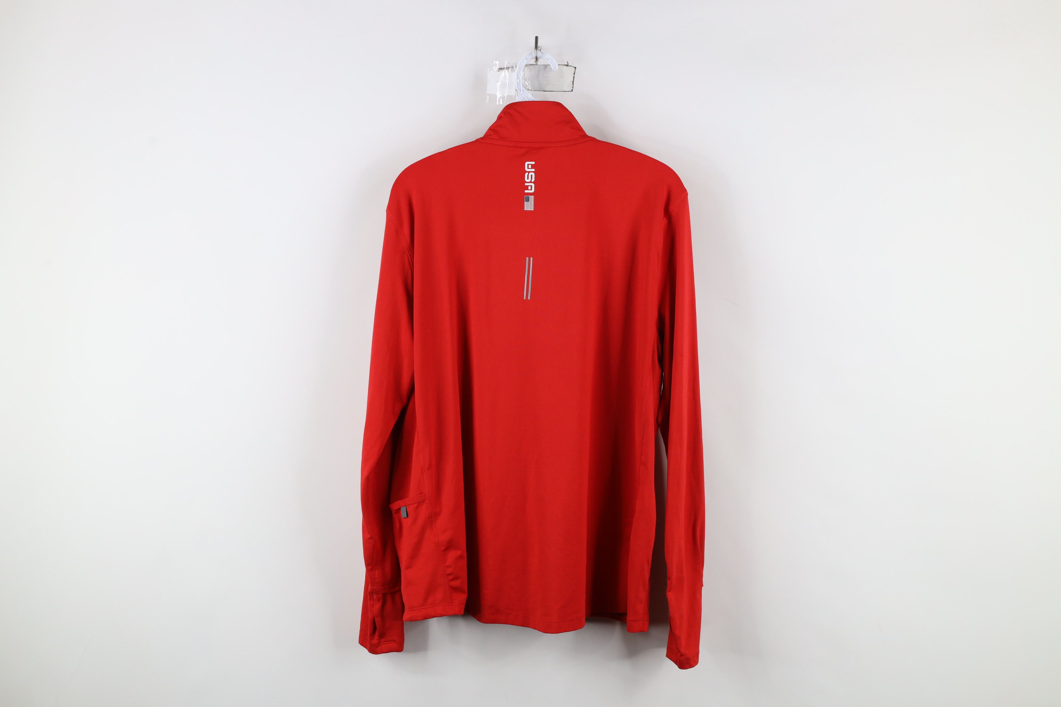 Nike × Vintage Nike Running Paralympic Team Half Zip Pullover Jacket Top Size US L / EU 52-54 / 3 - 14 Thumbnail
