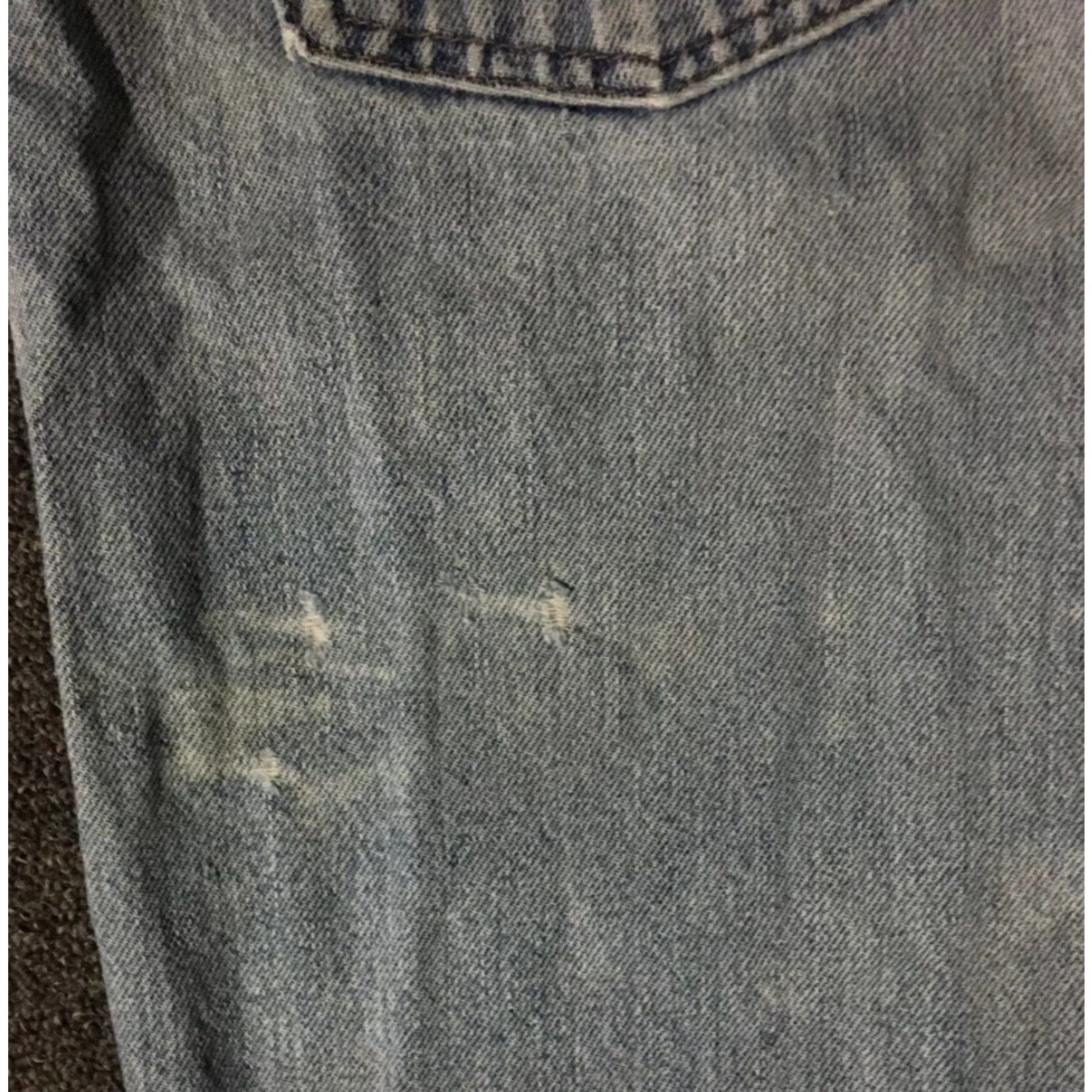 Levi's VINTAGE Levi's 500 Jeans Men Distressed Baggy 34 Denim Blue 90s Grunge Skater USA Rock/Retro/Thrashed Modern Style Size US 34 / EU 50 - 7 Thumbnail