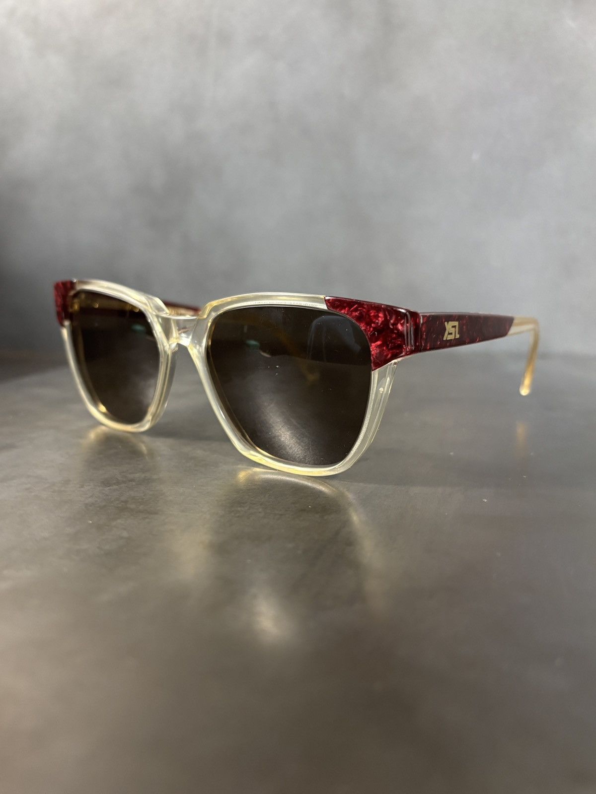 Yves Saint Laurent 1980s YSL Sunglasses 90s Vintage Yves Saint Laurent Cephale Size ONE SIZE - 20 Thumbnail