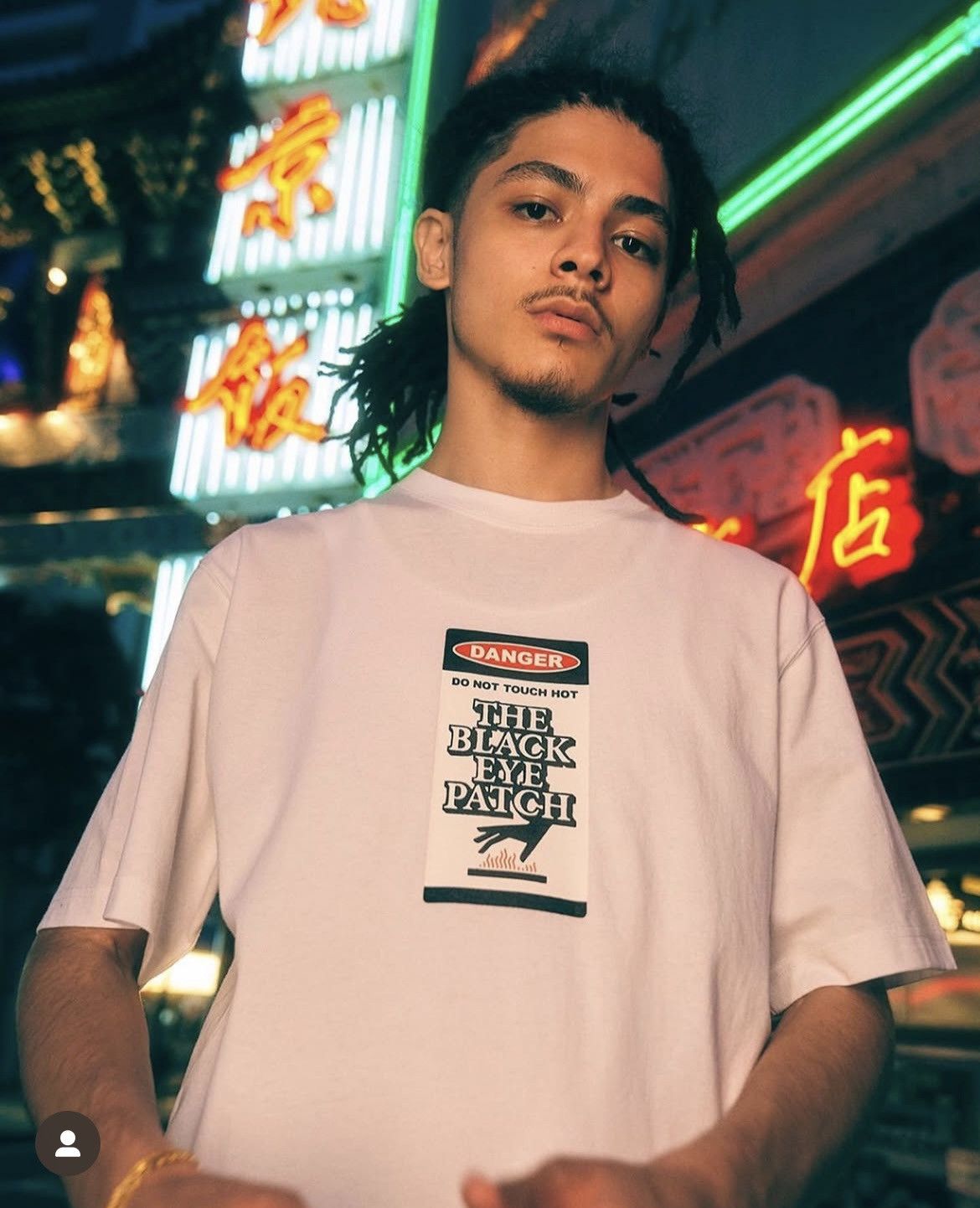 BlackEyePatch SS23 Black Eye Patch Danger Hot Label Tee Size US XL / EU 56 / 4 - 14 Thumbnail