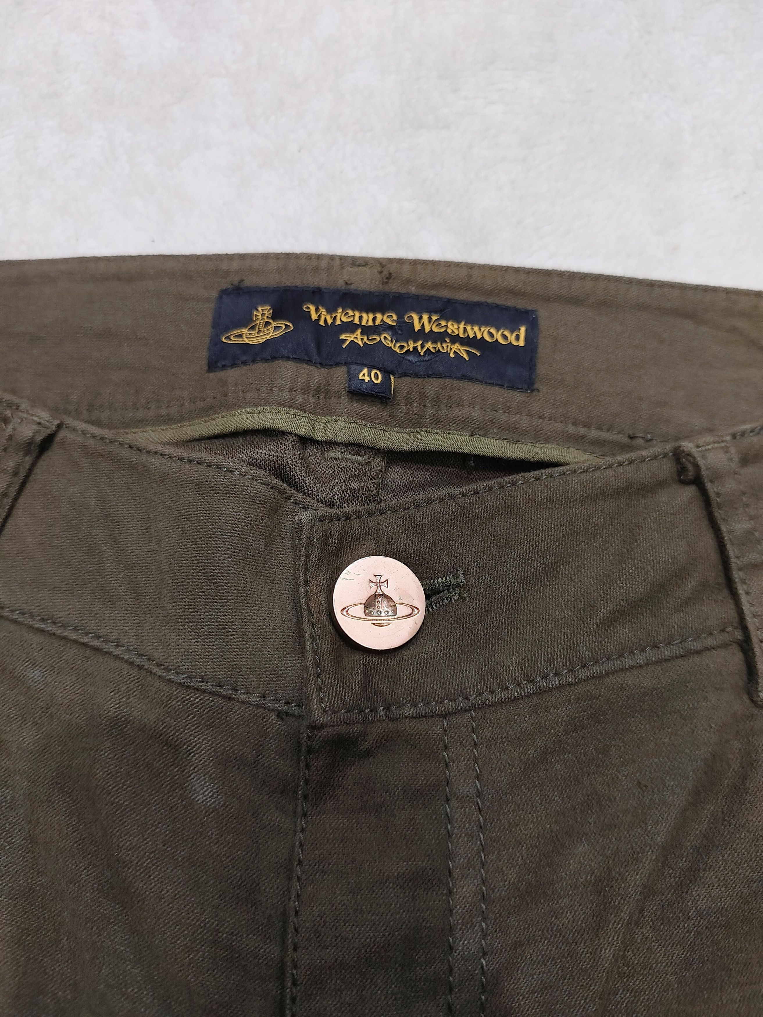Vivienne Westwood V.W🇬🇧 Aglomania Orb Logo Punk Heritage Minimalist Trouser Size 29" - 7 Thumbnail