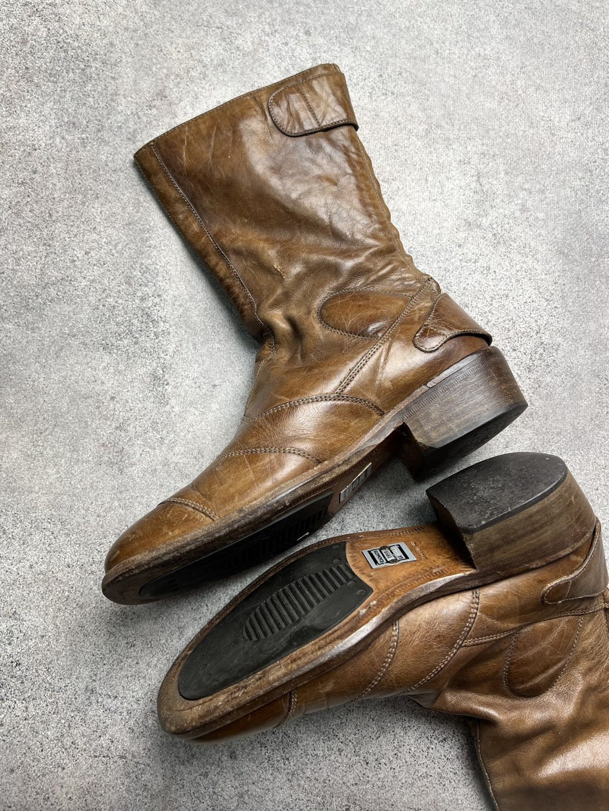 Belstaff Belstaff roadmaster moto belted boots with back zip Size US 8 / IT 38 - 7 Thumbnail
