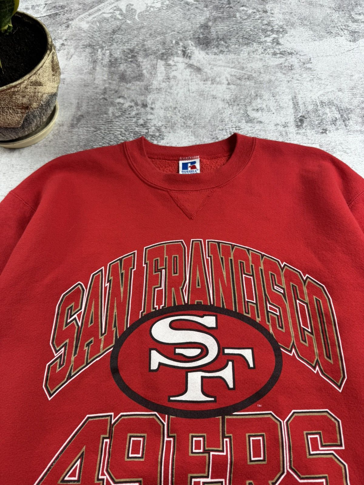 NFL Vintage San Francisco 1995 Basketball Sweatshirt Pullover Size US M / EU 48-50 / 2 - 12 Thumbnail