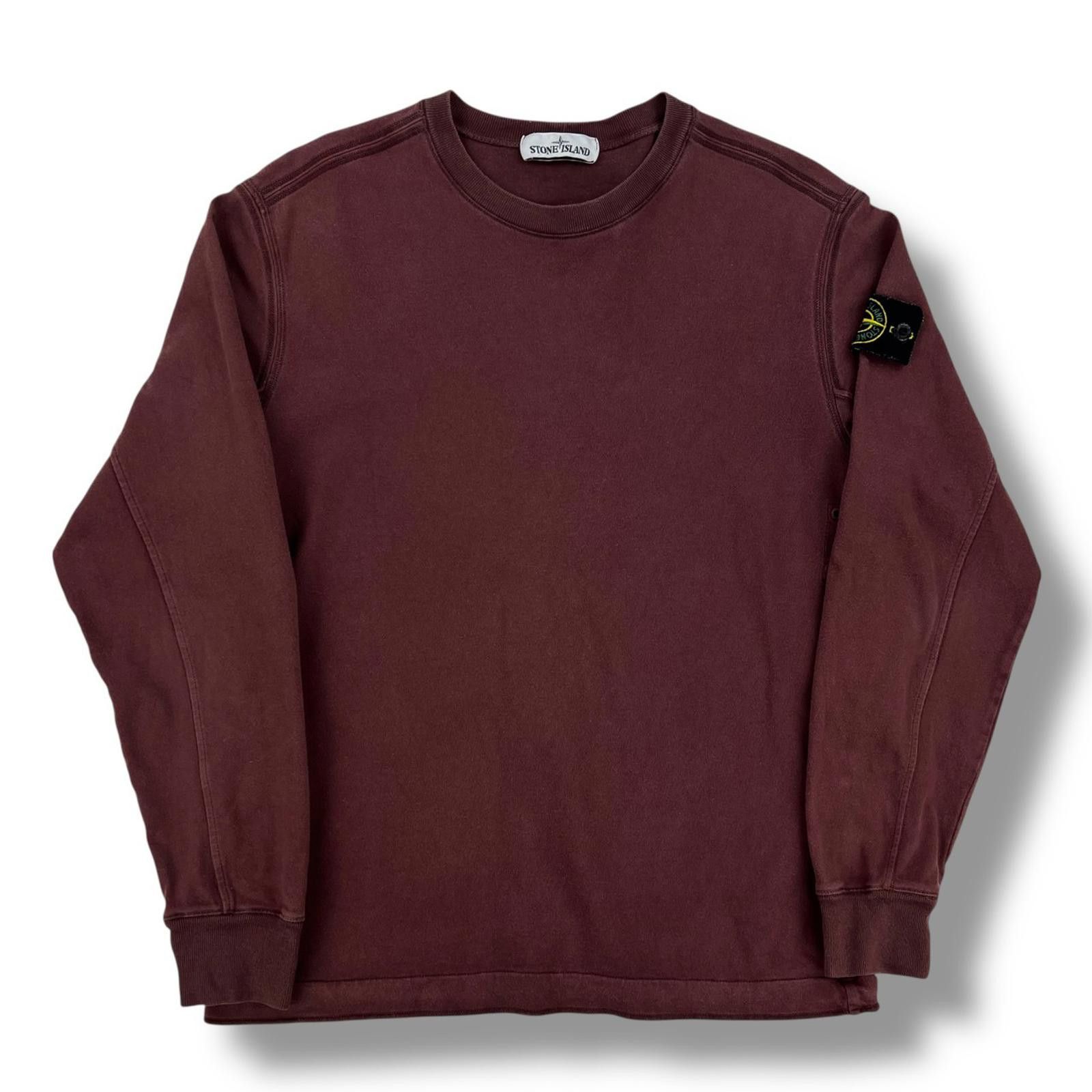 Stone Island Stone Island Burgundy Sweatshirt Size US S / EU 44-46 / 1 - 2 Thumbnail