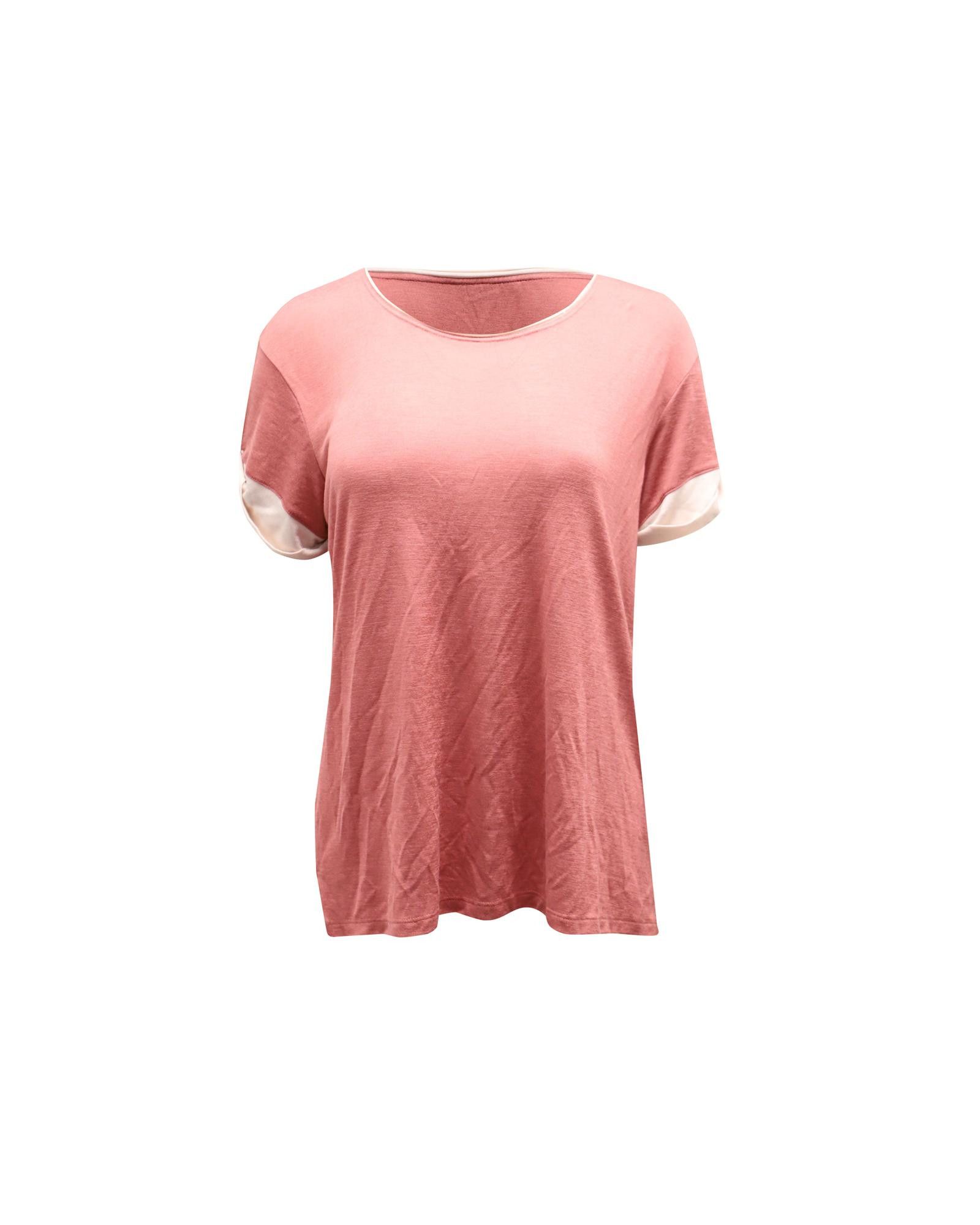 image of Soft Cotton Red T-Shirt By Vince, Women's (Size Medium)