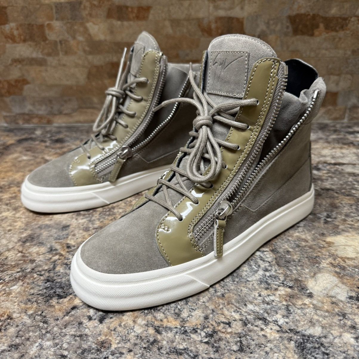 Giuseppe Zanotti Giuseppe Zanotti Grey Suede Sneaker Size EU 39 Size US 8.5 / IT 38.5 - 2 Thumbnail