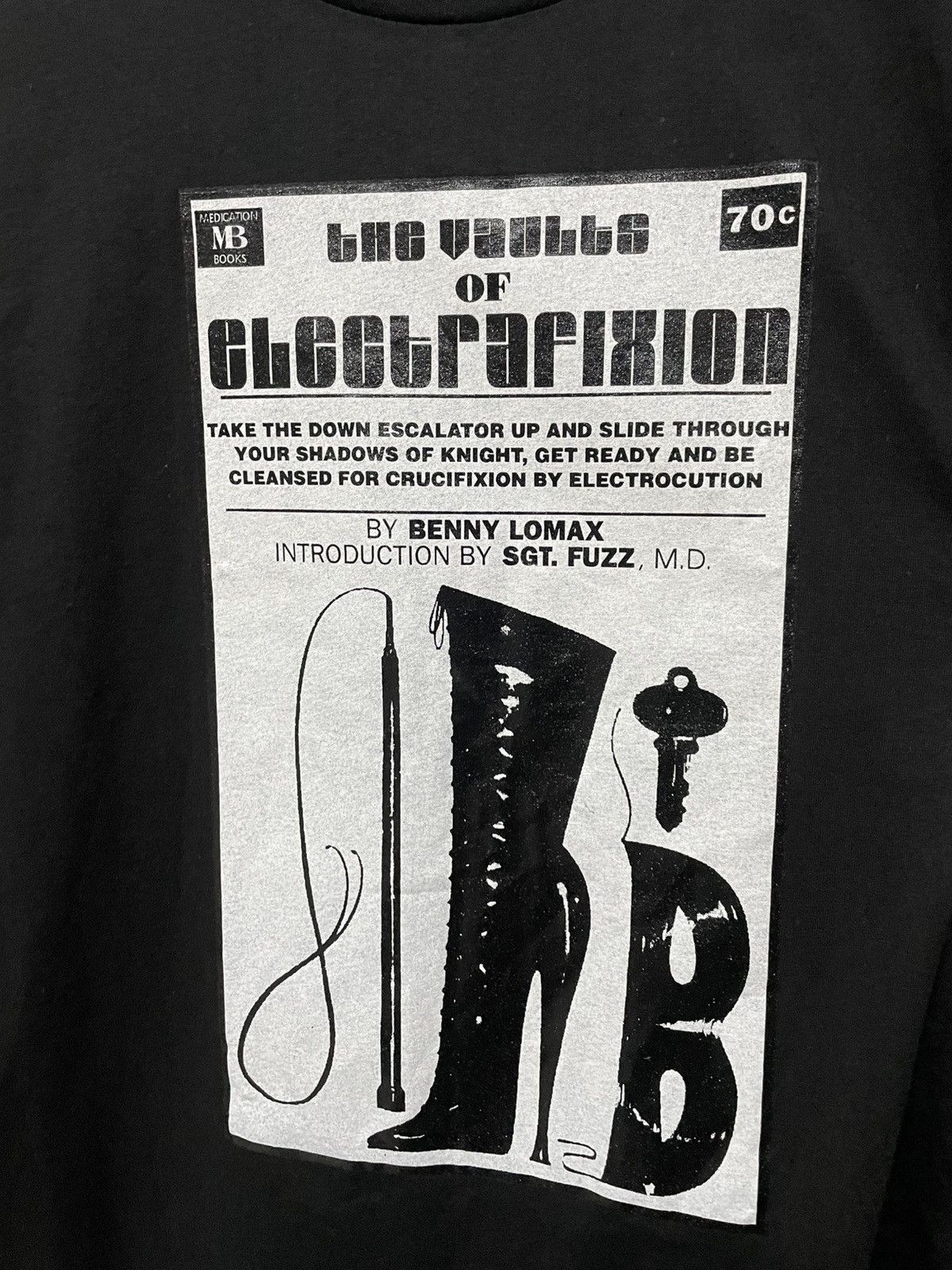 Band Tees × Vintage Vintage 90s Electrafixion Promo T Shirt Echo & The Bunnyman Size US XL / EU 56 / 4 - 7 Thumbnail