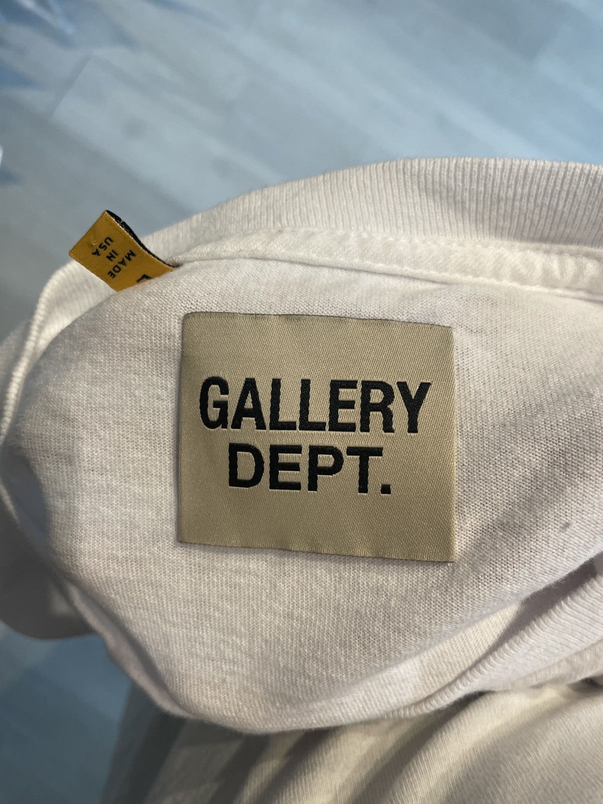 Gallery Dept. Gallery Dept. Gym T-Shirt White L Size US L / EU 52-54 / 3 - 3 Thumbnail